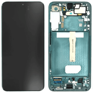 (F) Samsung Galaxy S22+ OLED skærm med ramme (grøn) (Original) - (FJERNLAGER)