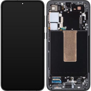 (F) Samsung Galaxy S23+ OLED skærm med ramme (Graphite) (Original) - (FJERNLAGER)