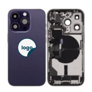 (F) iPhone 14 Pro bagcover med ladestik og small parts - Pull A (guld) - (FJERNLAGER)