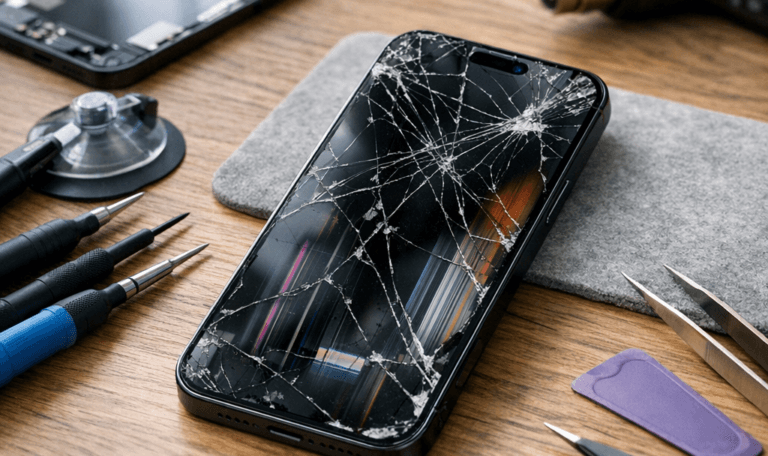 iPhone Skærmskift